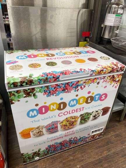 MINI MELTS REACH DOWN FREEZER APPROX. 32X22''