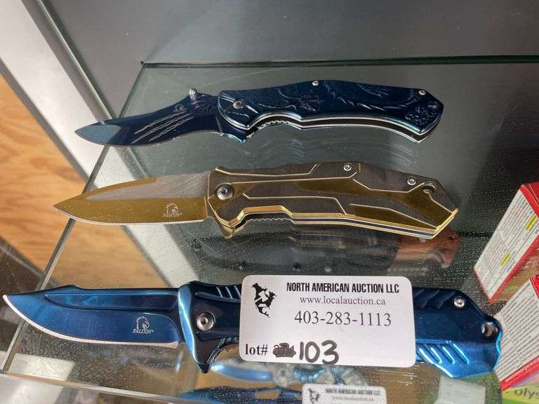 3PCS. ASSORT KNIVES
