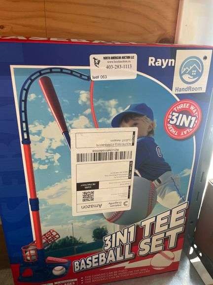 3 IN 1 TEE BASEBALL SET