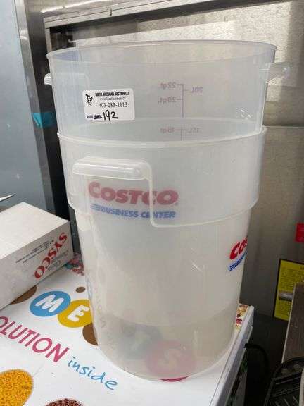 2XL CAMBRO CONTAINERS