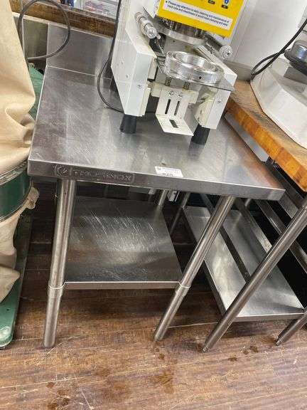 S.S. PREP TABLE APPROX. 2X2FT