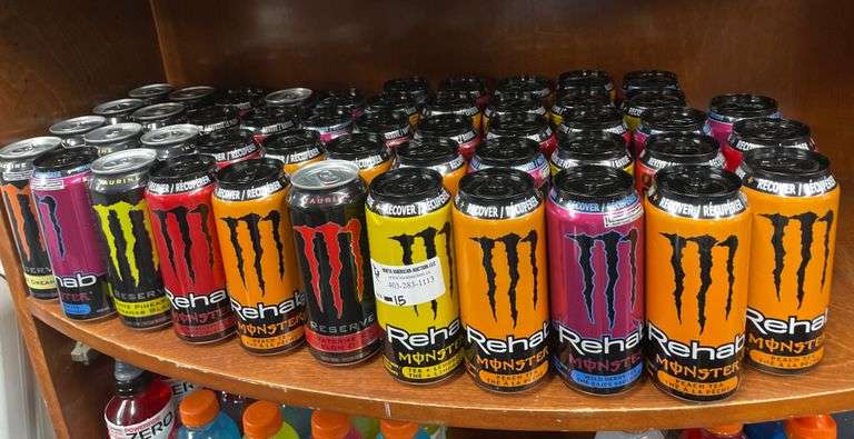 *SHELF* OF ASSORT. FLAVOR 458ML MONSTER