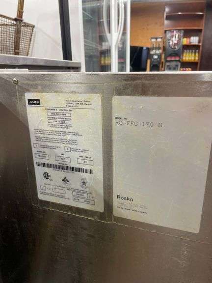 DEEP FRYER W/2 BASKETS APPROX. 20'' WIDE 30'' DEEP