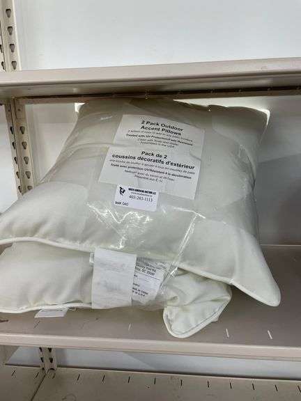 2PCK. ACCENT OUTDOOR PILLOWS