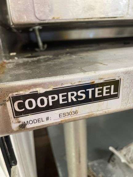 COOPERSTEEL MODEL: ES3036 S.S. EQUIPMENT STAND