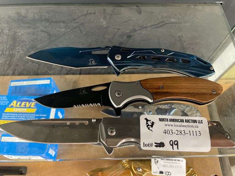 3PCS. ASSORT KNIVES