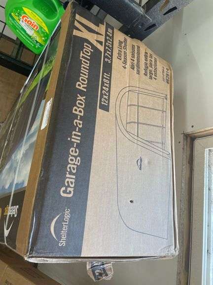 SHELTERLOGIC GARAGE IN A BOX ROUNDTOP XL 12 X 24 X 8 FT