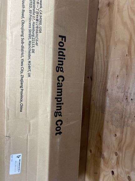 FOLDING CAMPING COT