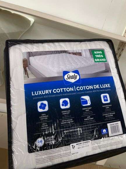 SEALY KING SIZE MATTRESS PAD