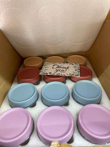 12PCK. LARGE SPICE JARS
