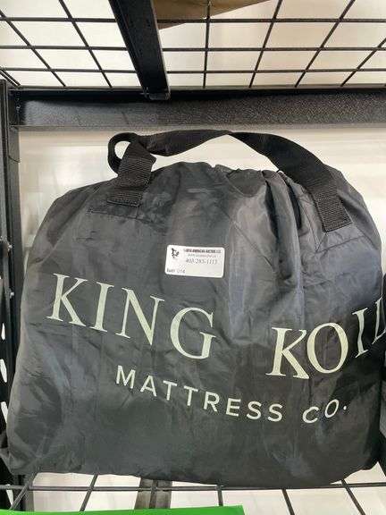 KING KOIL BLACK AIR MATTRESS