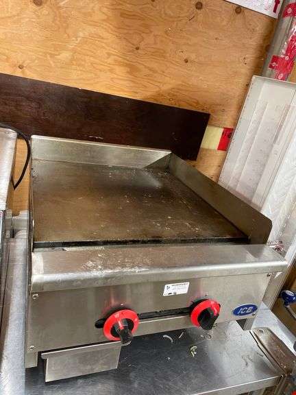 ICB TWO BURNER GRIDDLE MODEL:THRGT24
