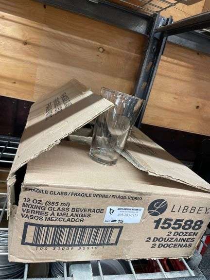 LIBBEY 12OZ MIXING GLASSES