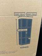 SAUDER STORAGE CABINET WHITE FINISH