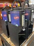 BUNN AXIOM SERIES COFFEE MAKER 4PCS. COFFEE DISPENSERS W/HOLDERS