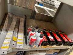 *SHELF* OF WINDOW WIPERS / LIQUID FIRE / LIQUID FIRE STARTER