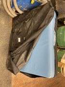 USED BLUE MASSAGE TABLE