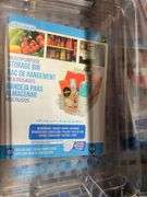 ASSORT. SIZE CLEAR PLASTIC STORAGE BINS