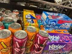 *SHELF* OF ASSORT. DRINKS