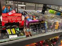 ASSORT. LIGHTERS + TARLESS FILTERS + TOYS + MALE ENHANCERS + 5HR ENERGY