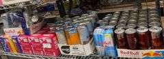 *SHELF* OF ASSORT. REDBULLS 250, 355 & 473ML