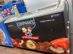 ICE CREAM REACH DOWN FREEZER DISPLAY CASE APPROX. 4FT