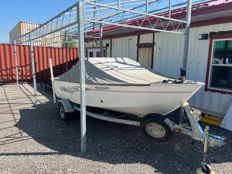 PERSONAL PROPERTY BOAT AND TRAILER CALGARY ONLINE AUCTION