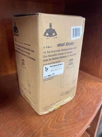 12 TON HYDRAULIC WELDED BOTTLE JACK