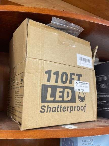 110FT SHATTERPROOF STRING LIGHT