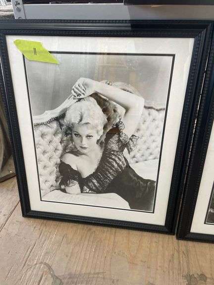 PICTURE OF KIM NOVAK APPROX. 22X26''