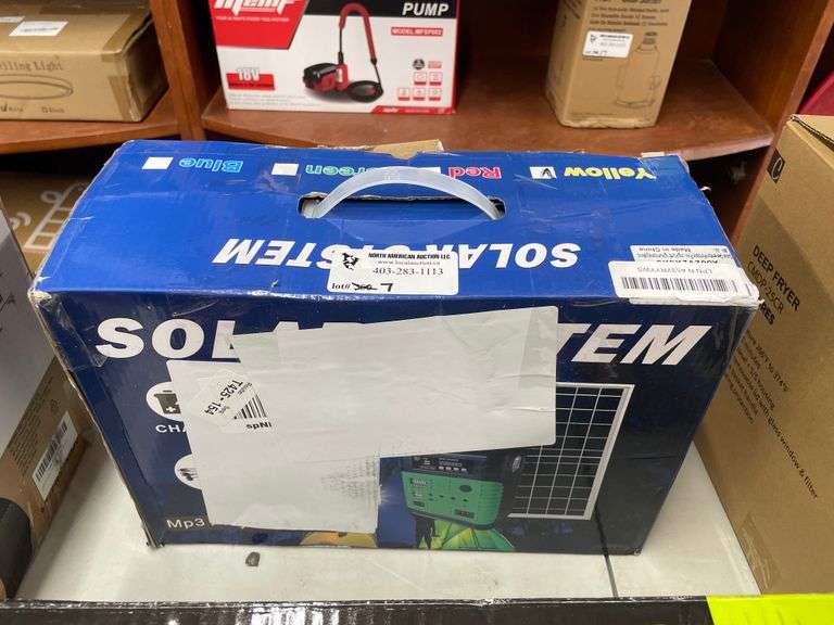 PORTABLE SOLAR GENERATOR