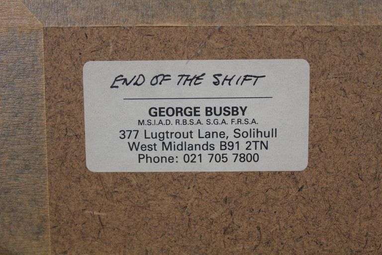 George Busby - End Of The Shift 1992