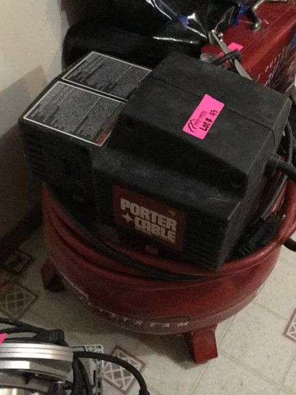 Porter cable pancake air compressor 6 gallon