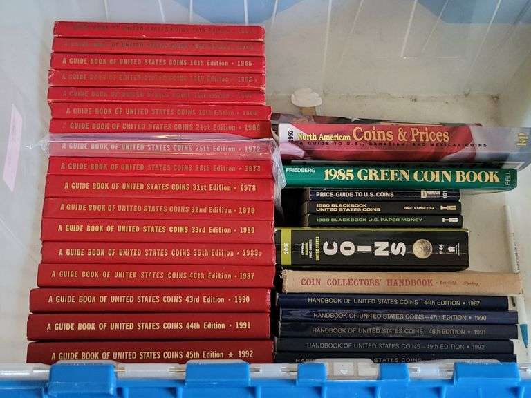 Large Coin Collectors book & Coin Sleeve lot