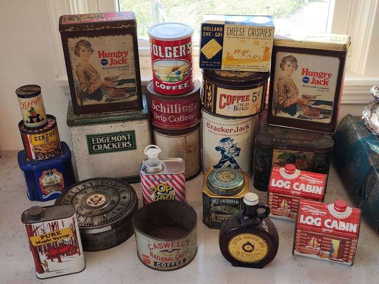 Vintage Tin Collection A. Kitchen