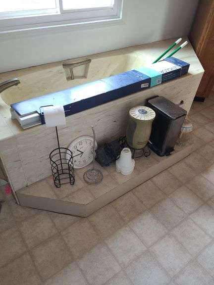 Contents of Upstairs Bathroom