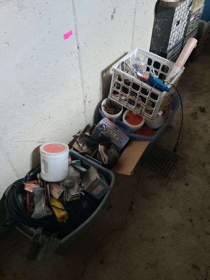 Various Hardware and Garage Items in Barn