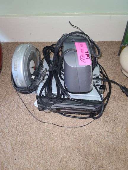 Car Stereo and Alarm Clocks in Bedroom 2
