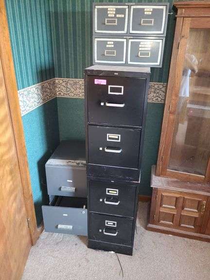 File Cabinets in Upstairs Office