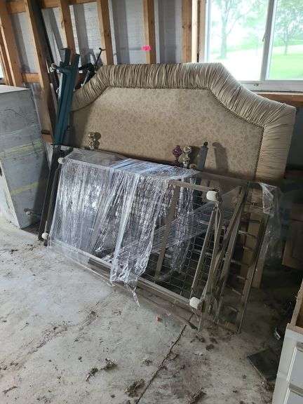 Various Bed Frames in Barn