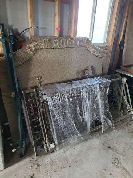 Various Bed Frames in Barn