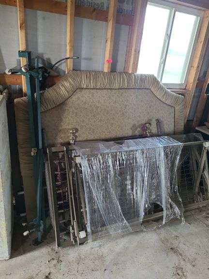 Various Bed Frames in Barn