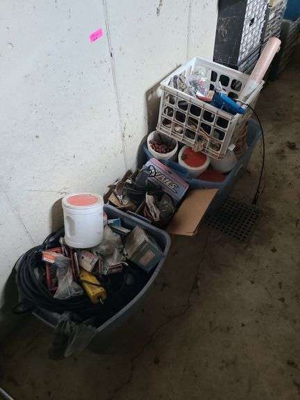 Various Hardware and Garage Items in Barn