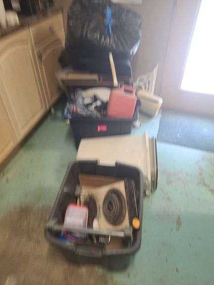 Misc. Clothes, Gas Can, Pictures and More in Lab