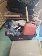 Misc. Clothes, Gas Can, Pictures and More in Lab