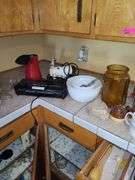Misc. Kitchen Items and Contents of Cabinets
