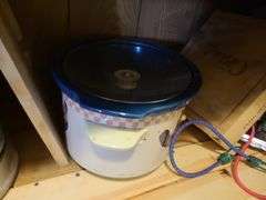 Pasteurizer, Slow Cooker, and Cook Pots in Hallway Closet