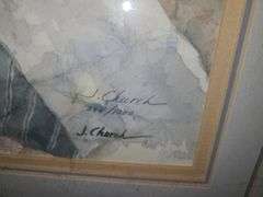 J. Church Limited Edition Signed/Numbered Framed Print
