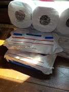 Toilet Paper, Cleansing Cloths and Underpads in Living Room