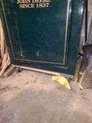 30x65x23 John Deere Gun Safe in Garage